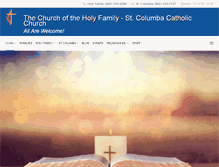 Tablet Screenshot of holyfamilyhebron.org